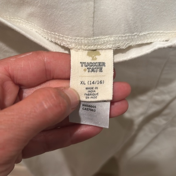 Tucker + Tate Cream kids Leggings - Picture 4 of 8